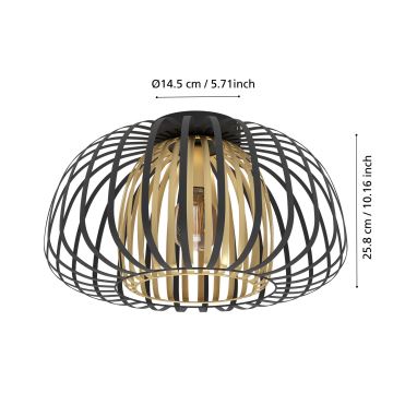 Eglo - Потолочный светильник 1xE27/40W/230V