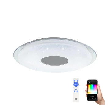 Eglo - LED RGB димерний стельовий світильник LANCIANO-C LED/38W/230V + ПУ