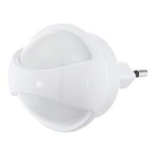 Eglo - Светодиодный ночной светильник с датчиком LED/0,26W/230V