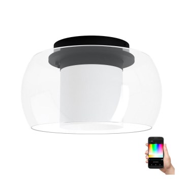 Eglo - Светодиодный потолочный RGB-светильник с регулированием яркости BRIAGLIA-C LED/24,8W/230V