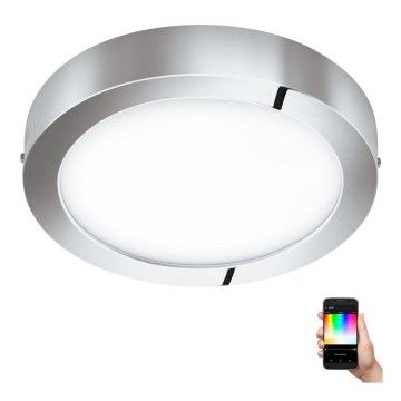 Eglo - Светодиодный потолочный RGB-светильник с регулированием яркости FUEVA-C LED/21W/230V