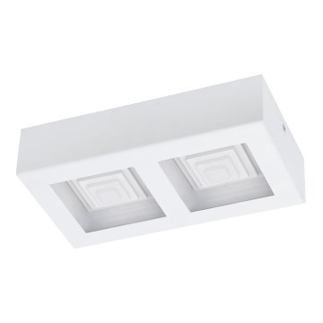 Eglo - Светодиодный потолочный светильник 2xLED/6,3W/230V