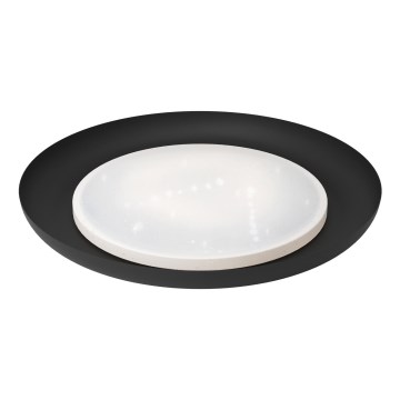 Eglo - Светодиодный потолочный светильник LED/17,1W/230V черный