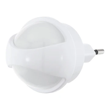 Eglo - Світлодіодне нічне освітлення з датчиком LED/0,26W/230V