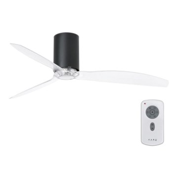 FARO 32041WP - Потолочный вентилятор MINI TUBE FAN Wi-Fi черный + дистанционное управление