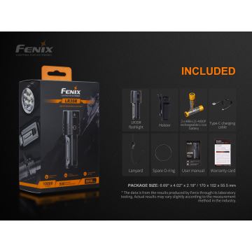 Fenix LR35R - Світлодіодний акумуляторний ліхтар 6xLED/2x21700 IP68