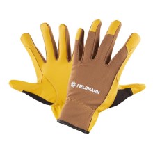 Fieldmann - Рабочие перчатки желтый/коричневый