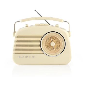 FM Радіо 4,5W/230V бежевий
