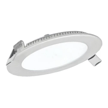 Fulgur 24552 - Светодиодный встраиваемый светильник LIRAN LED/18W/230V 4000K серебряный