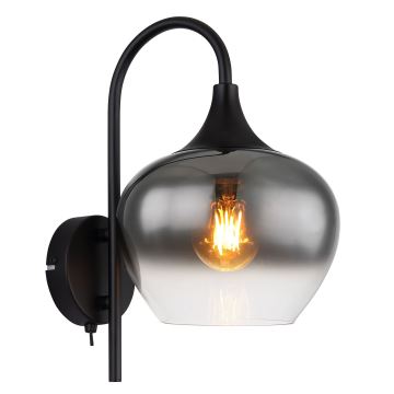 Globo - Настенная лампа 1xE27/40W/230V черный