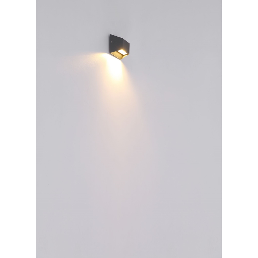 Globo - Уличный светодиодный настенный светильник LED/7W/230V IP54 антрацит