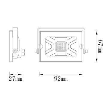 Globo - LED Прожектор LED/10W/230V IP65