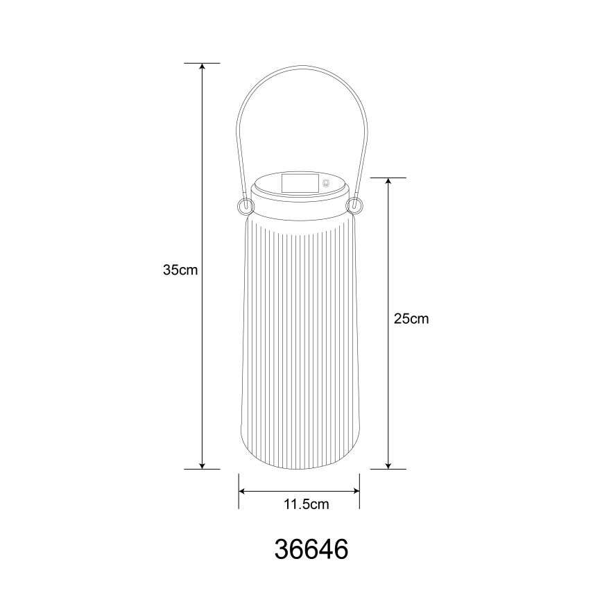 Globo - Светодиодный светильник на солнечной батарее 2xLED/0,5W/3V 3000K IP44