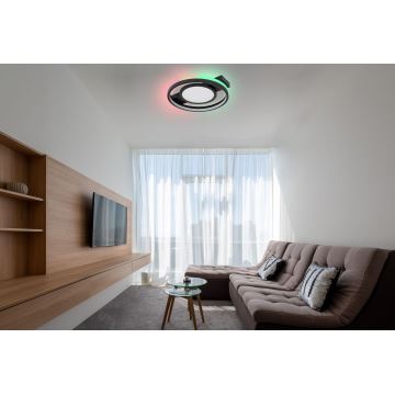 Globo - Светодиодный потолочный RGBW-светильник с регулированием яркости LED/40W/230V 3000-6500K + дистанционное управление