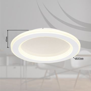 Globo - Стельовий LED світильник LED/18W/230V діаметр 29,7 см