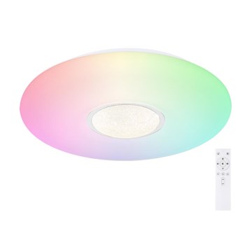 Globo - LED RGB стельовий світильник з регулюванням яскравості LED/24W/230V + пульт дистанційного керування