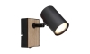 Globo - Настенный точечный светильник 1xGU10/35W/230V черная/коричневая
