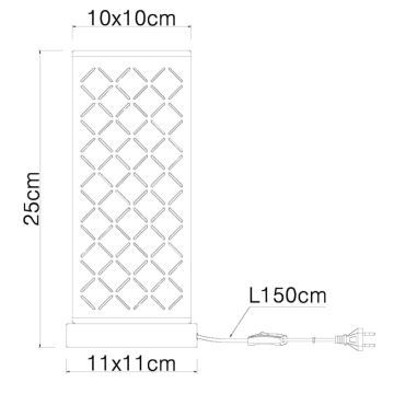 Globo - Настольная лампа 1xE14/40W/230V