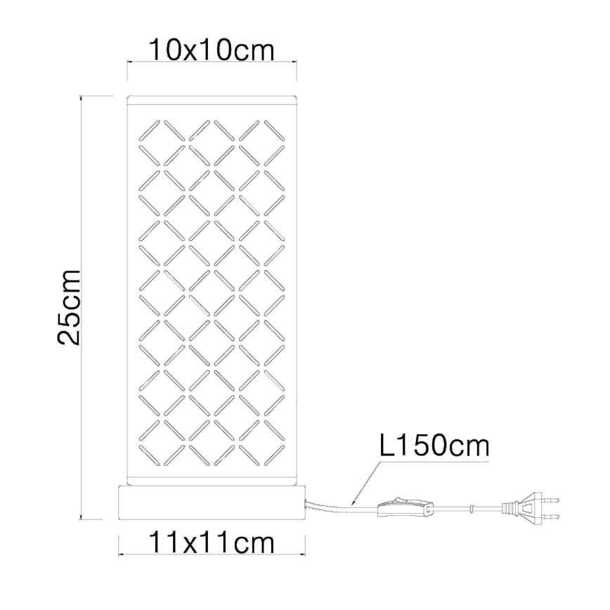 Globo - Настольная лампа 1xE14/40W/230V