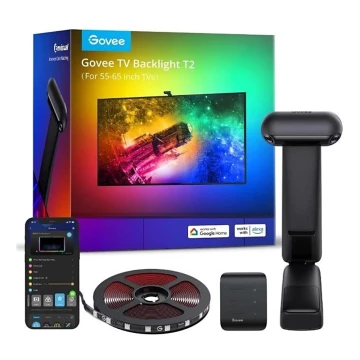 Govee - DreamView T2 DUAL TV 55-65" SMART LED підсвітка RGBIC Wi-Fi + пульт дистанційного керування