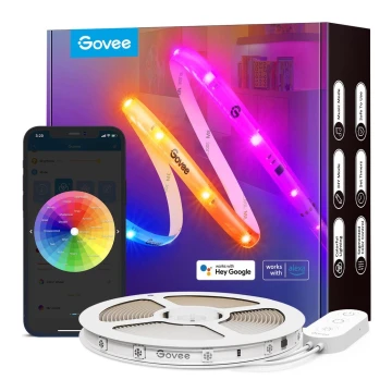 Govee - Wi-Fi RGBIC Smart PRO Светодиодная лента 10 м - сверхпрочная