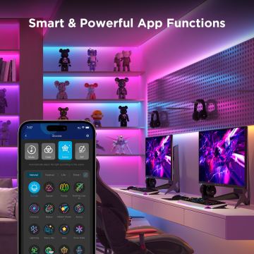 Govee - Wi-Fi RGBICW Smart PRO Светодиодная лента 10 м MATTER - сверхпрочный