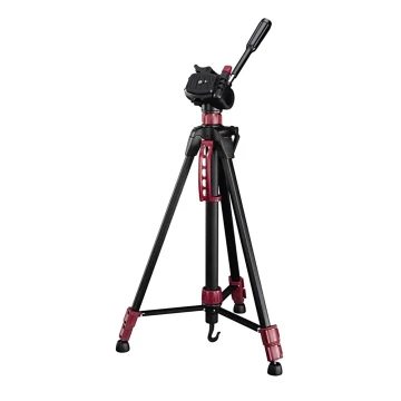 Hama - Штатив для фотоаппарата 153 см черный/красный