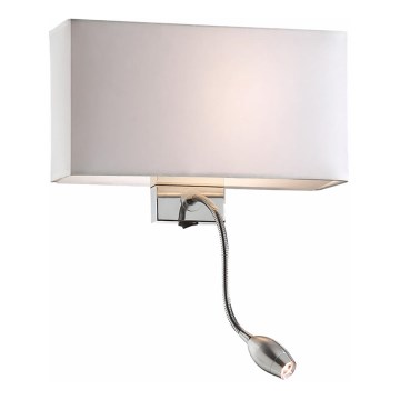 Ideal Lux - Настінний світильник 1xE27/60W/230V + 1x1W/LED