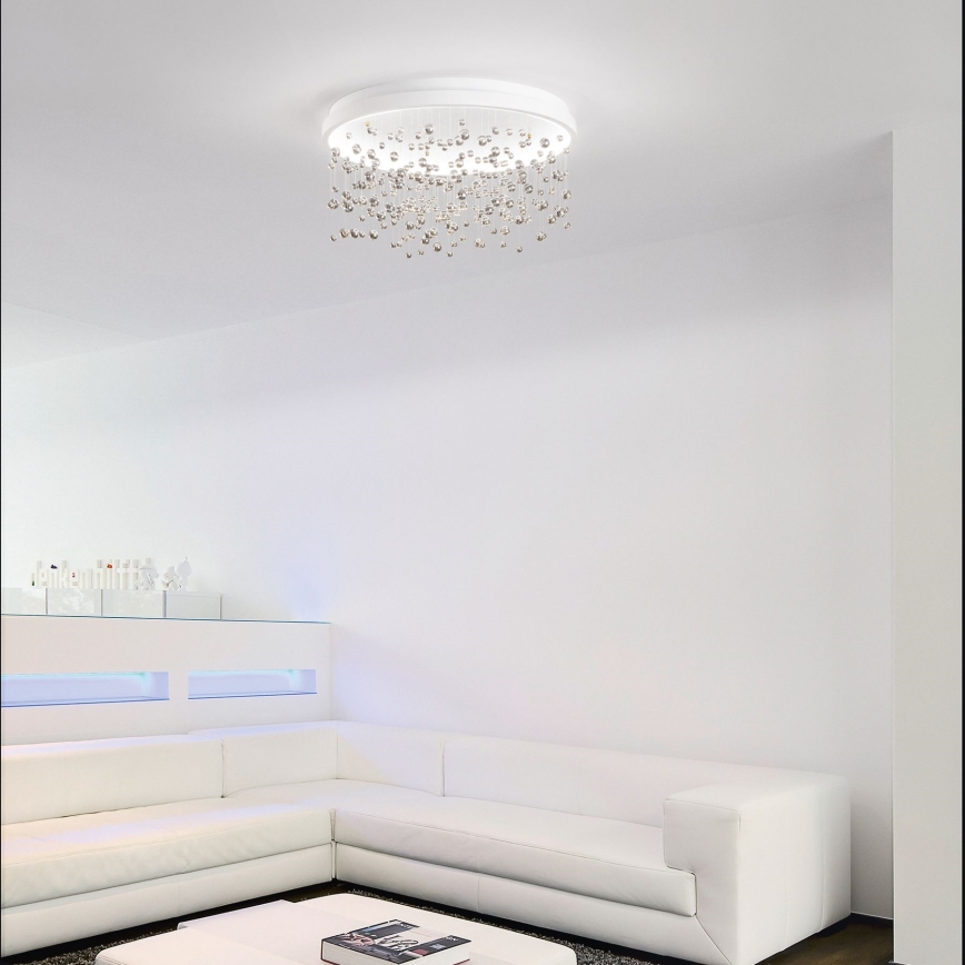 Ideal Lux - Пристельова LED люстра з регулюванням яскравості ARMONY LED/77W/230V діаметр 75 см