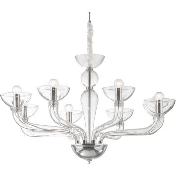 Ideal Lux - Підвісна люстра CASANOVA 8xE14/40W/230V