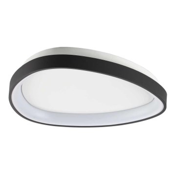 Ideal Lux - Стельовий LED світильник GEMINI LED/23W/230V діаметр 42,5 см чорний