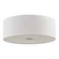 Ideal Lux - Стельовий світильник WOODY 4xE27/60W/230V діаметр 50 см білий