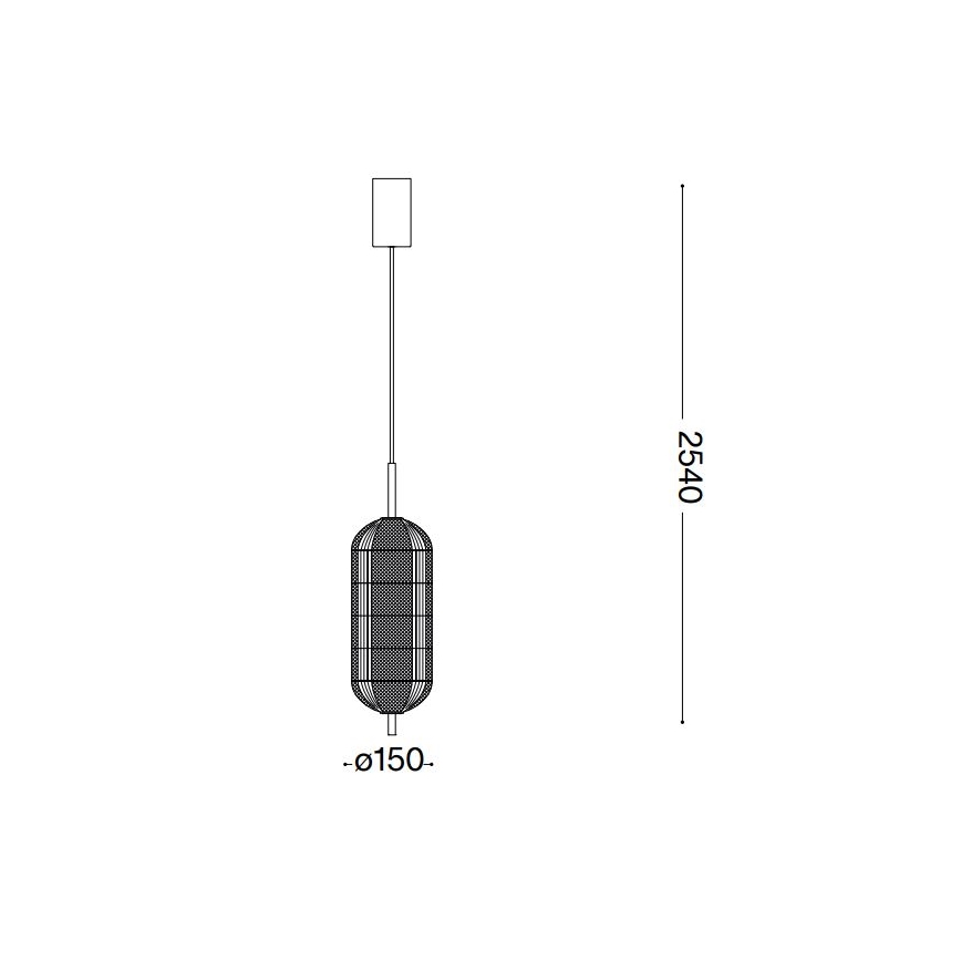 Ideal Lux - Светодиодная подвесная люстра DECOR LED/20W/230V