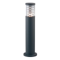 Ideal Lux - Вулична лампа 1xE27/42W/230V 60 cm IP44 антрацит