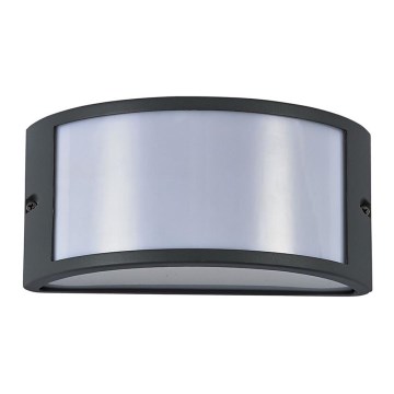 Ideal Lux - Зовнішній настінний світильник 1xE27/60W/230V антрацит IP44