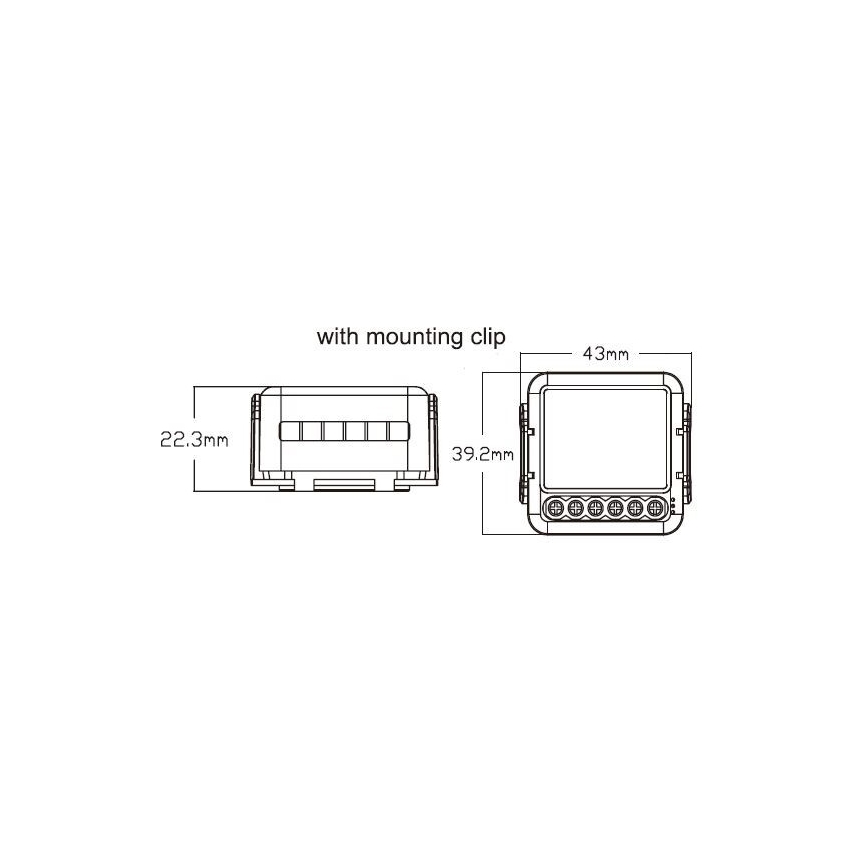 Immax NEO 07572L - Умный контроллер NEO LITE V8 2-кнопочный Tuya