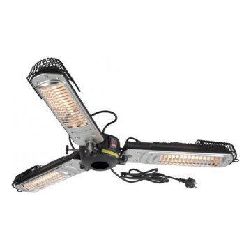 JUST LIGHT. 99513-18 - Уличный обогреватель GLOW 3x650W/1300W/2000W/230V IP34