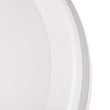 Вуличний світлодіодний стельовий світильник BENO ECO LED/40W/230V 3000/4000/6500K діаметр 40 см IP65 білий