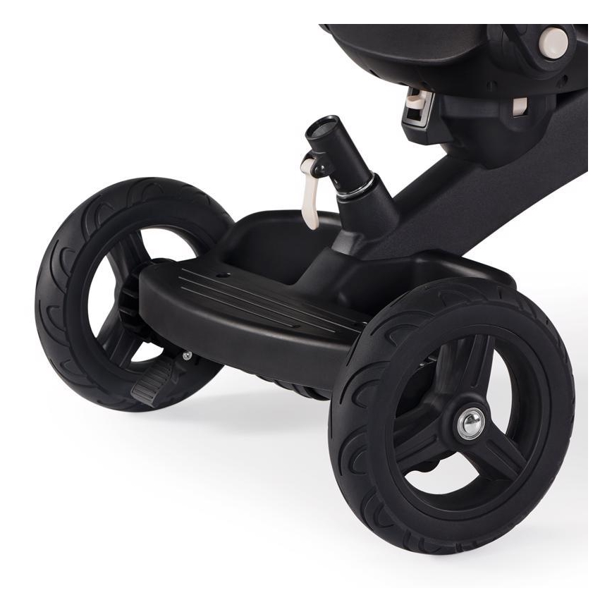 KINDERKRAFT - Детский трехколесный велосипед 5в1 EASYTWIST бежевый/черный