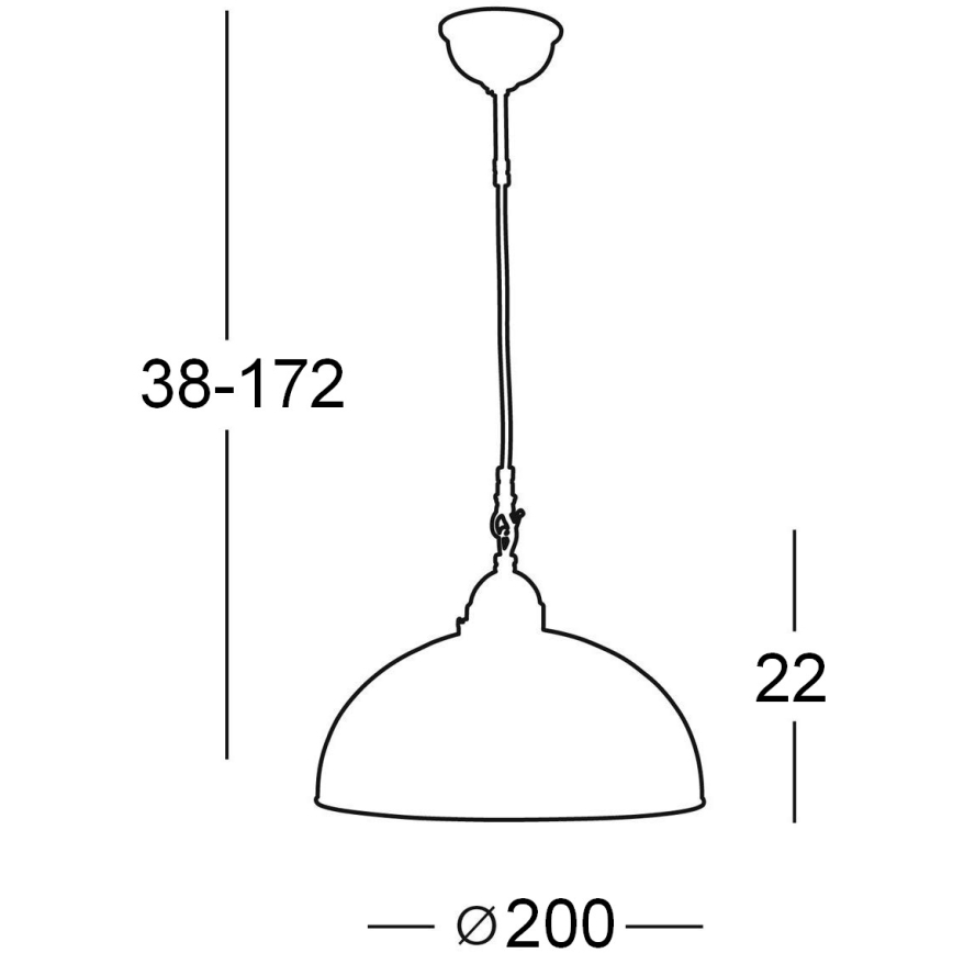 Kolarz 731.30.21 - Подвесная люстра NONNA 1xE27/75W/230V зеленый