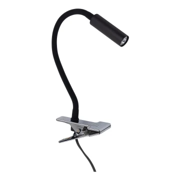 Лампа с зажимом LAGOS 1xG9/6W/230V черный