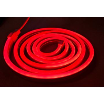 LED Гнучка стрічка NEON LED/5V USB 1,8 м червоний