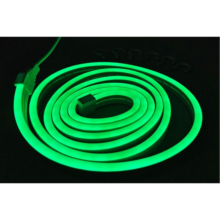 LED Гнучка стрічка NEON LED/5V USB 1,8 м зелений