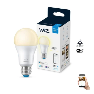 LED лампочка з регулюванням яскравості A60 E27/8W/230V 2700K CRI 90 Wi-Fi – WiZ