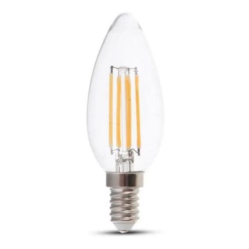 LED лампочка з регулюванням яскравості FILAMENT E14/4W/230V 3000K