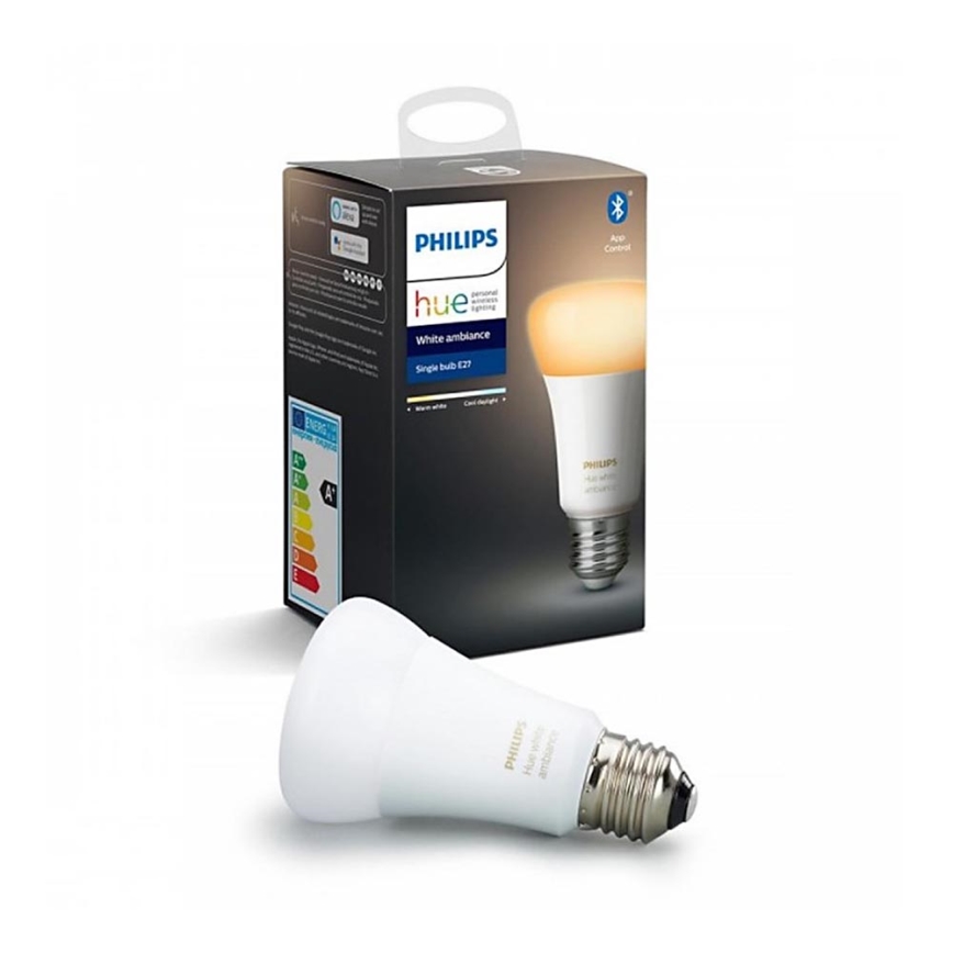 LED Лампочка з регулюванням яскравості Philips Hue WHITE AMBIANCE E27/8W/230V 2200-6500K