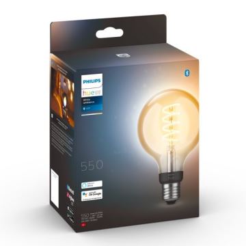 LED Лампочка з регулюванням яскравості Philips Hue WHITE AMBIANCE G93 E27/7W/230V 2200-4500K