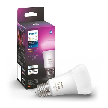 LED Лампочка з регулюванням яскравості Philips Hue White And Color Ambiance A60 E27/9W/230V 2000-6500K