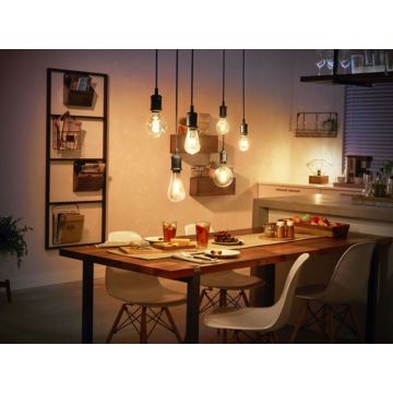 LED Лампочка з регулюванням яскравості Philips Hue WHITE FILAMENT G125 E27/7W/230V 2100K