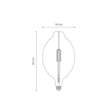 LED лампочка з регулюванням яскравості VINTAGE EDISON E27/4W/230V 2700K